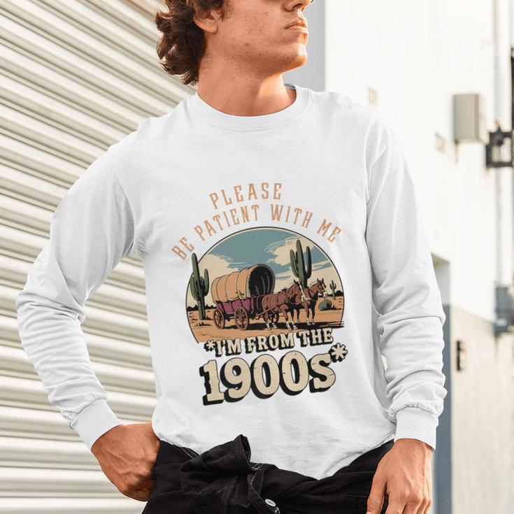 Father’s Day Please Be Patient With Me I'm From The 1900s Premium Unisex Long Sleeve T-Shirt Father’s Day Please Be Patient With Me I'm From The 1900s Premium Unisex Long Sleeve T-Shirt