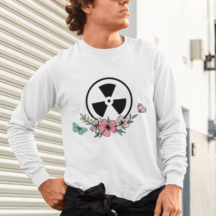 Floral Rad Tech Radiology Graduation X-Ray Tech Unisex Long Sleeve T-Shirt