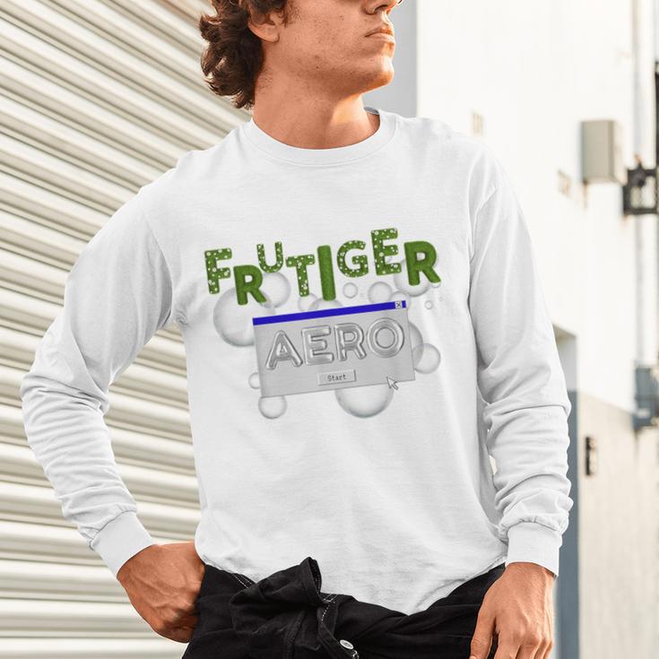 Frutiger Aero Y2K Fashion Trends Grass Fun Computers Unisex Long Sleeve T-Shirt Frutiger Aero Y2K Fashion Trends Grass Fun Computers Unisex Long Sleeve T-Shirt