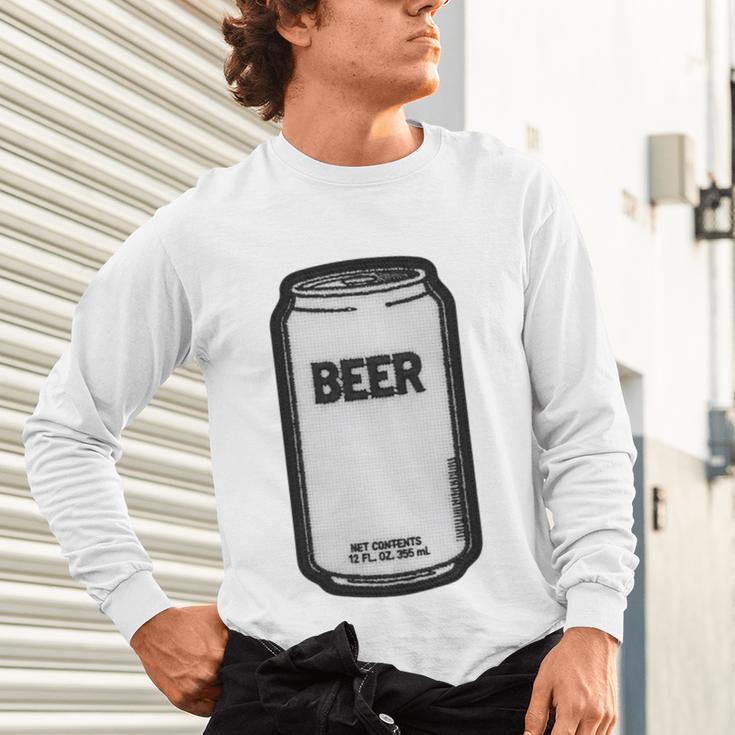 Generic Beer 1980s 80s Nostalgia Premium Tri-Blend Unisex Long Sleeve T-Shirt