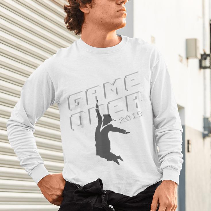 Graduation Shirt Senior Gamer T-Shirt 2019 Grad Gift Unisex Long Sleeve T-Shirt