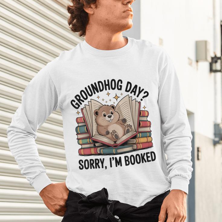 Groundhog Day Librarian Book Lover Reader Library Unisex Long Sleeve T-Shirt Groundhog Day Librarian Book Lover Reader Library Unisex Long Sleeve T-Shirt