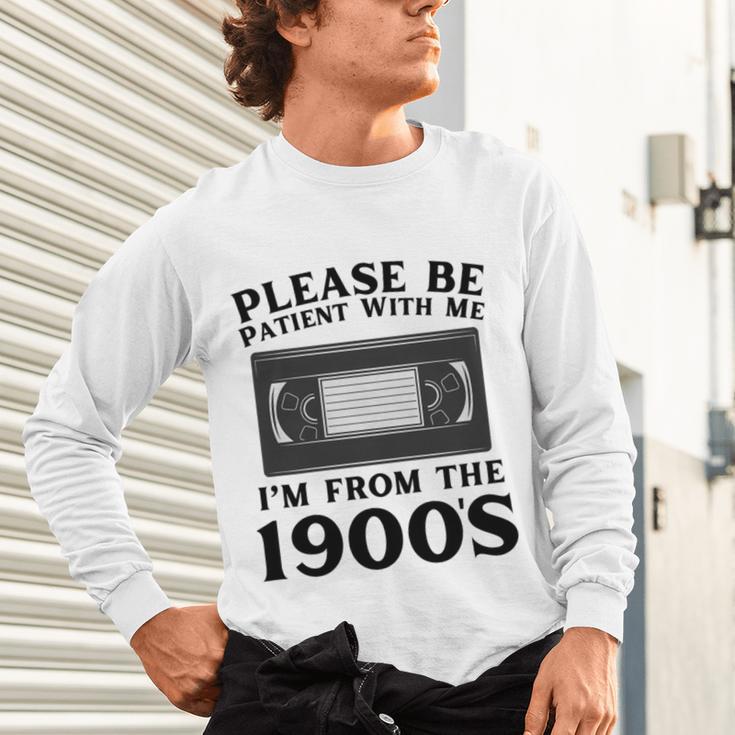 Over The Hill Please Be Patient I'm From The 1900s VHS Premium Tri-Blend Unisex Long Sleeve T-Shirt Over The Hill Please Be Patient I'm From The 1900s VHS Premium Tri-Blend Unisex Long Sleeve T-Shirt