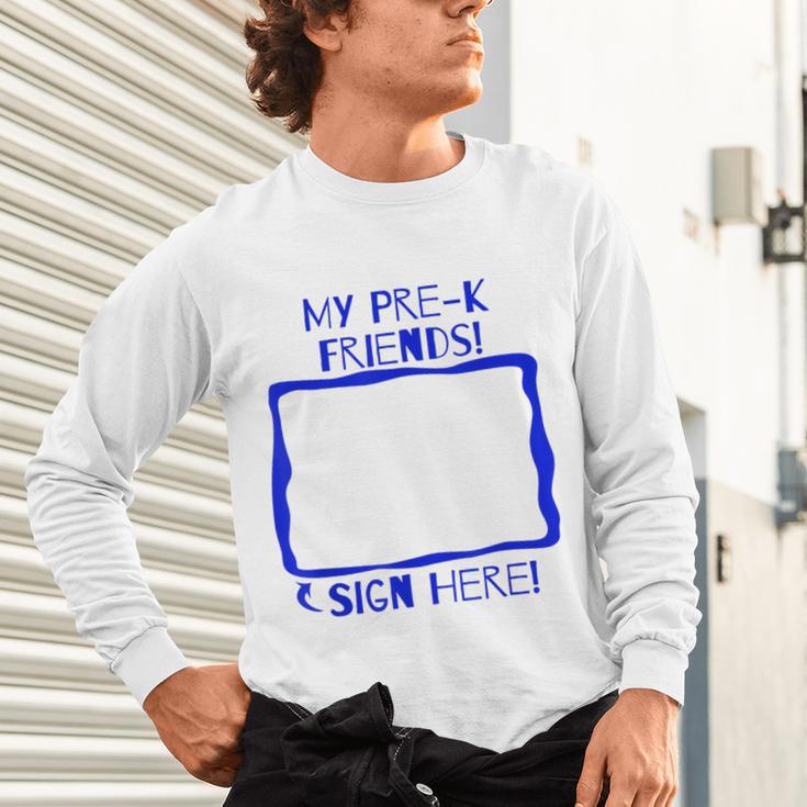Interactive Preschool GraduationShirt Unisex Long Sleeve T-Shirt