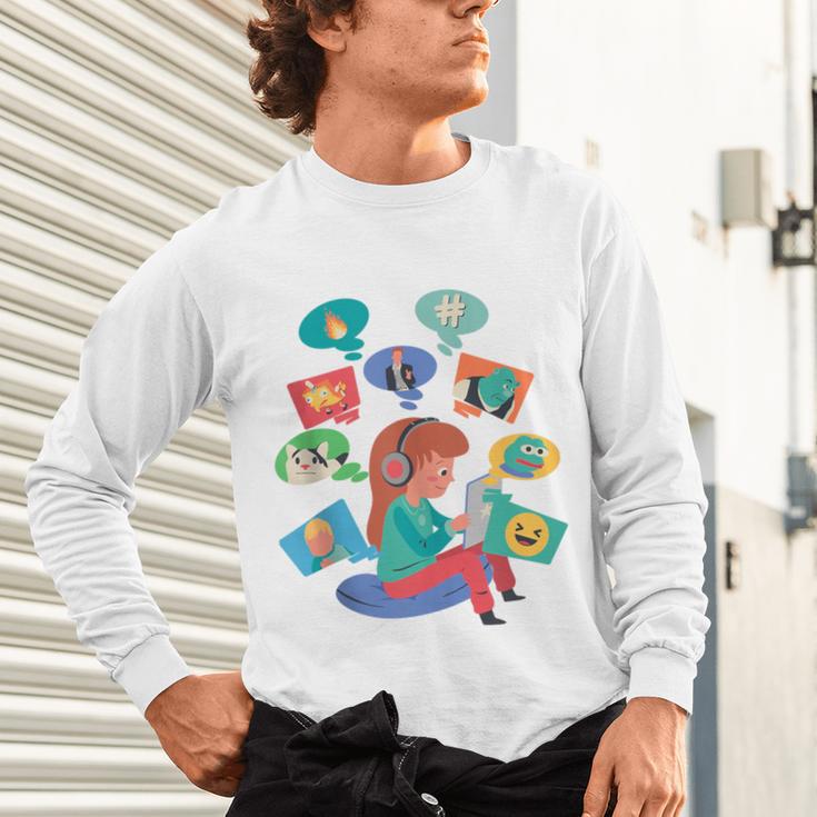 Introvert Meme Anti People Antisocial Meme Lovers Unisex Long Sleeve T-Shirt Introvert Meme Anti People Antisocial Meme Lovers Unisex Long Sleeve T-Shirt