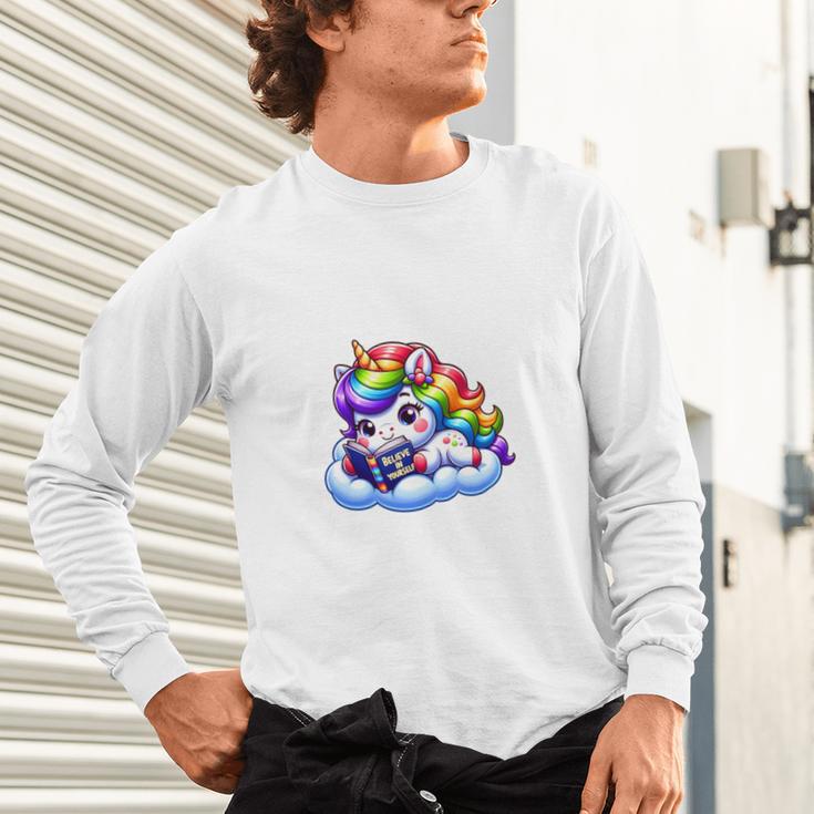Just One More Chapter Bookish Book Unicorn Reading Book Unisex Long Sleeve T-Shirt Just One More Chapter Bookish Book Unicorn Reading Book Unisex Long Sleeve T-Shirt