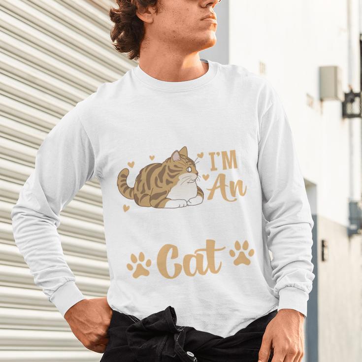Kitty Pet Lover Introvert Person Cats Show Family Member Unisex Long Sleeve T-Shirt