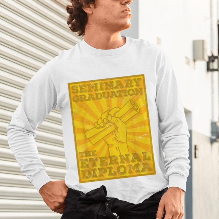 LDS Mormon Seminary Graduation Eternal Diploma Shirt Unisex Long Sleeve T-Shirt