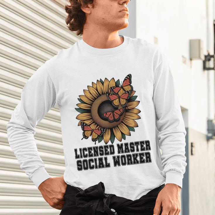 Licensed Masters Social Work Worker LMSW Graduation 2026 Unisex Long Sleeve T-Shirt