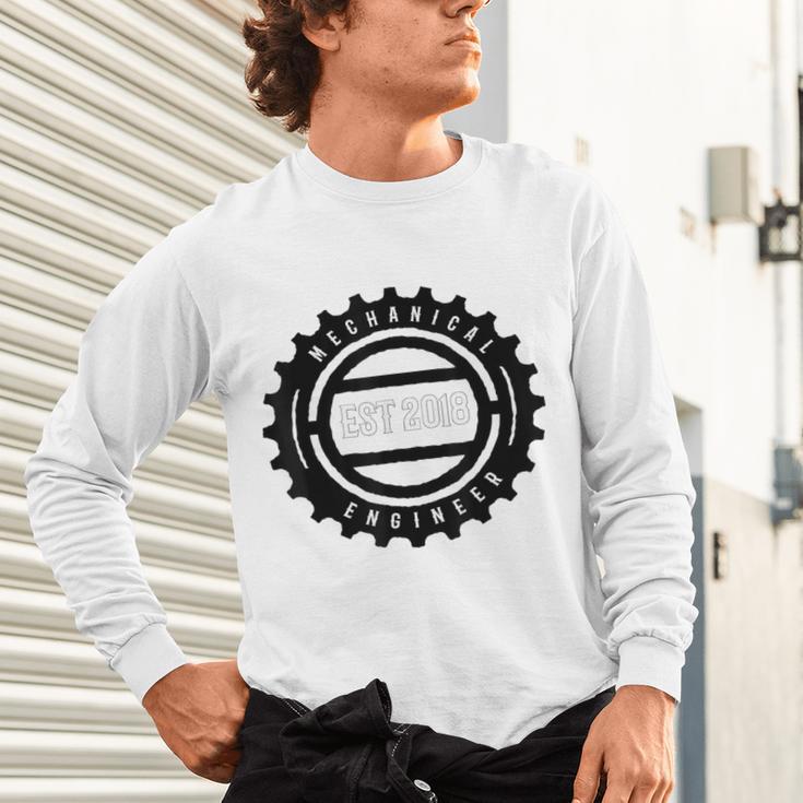 Mechanical Engineers 2018 Tshirt Gears Graduation Tee Unisex Long Sleeve T-Shirt