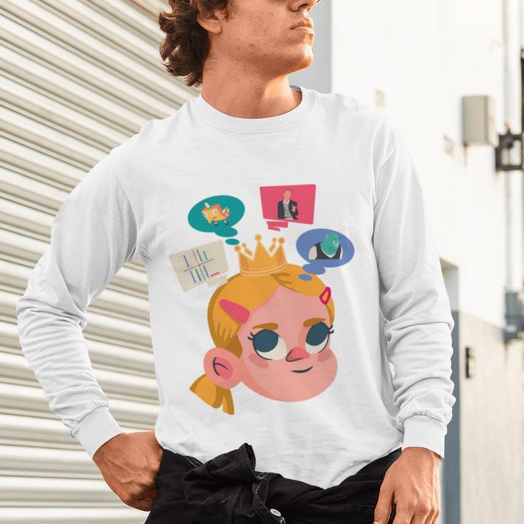 Meme Queen In Silence Introvert Anti People Antisocial Quiet Unisex Long Sleeve T-Shirt