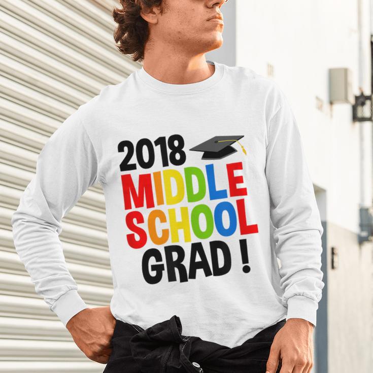 Middle School Graduation Class Of 2018 Shirt Unisex Long Sleeve T-Shirt
