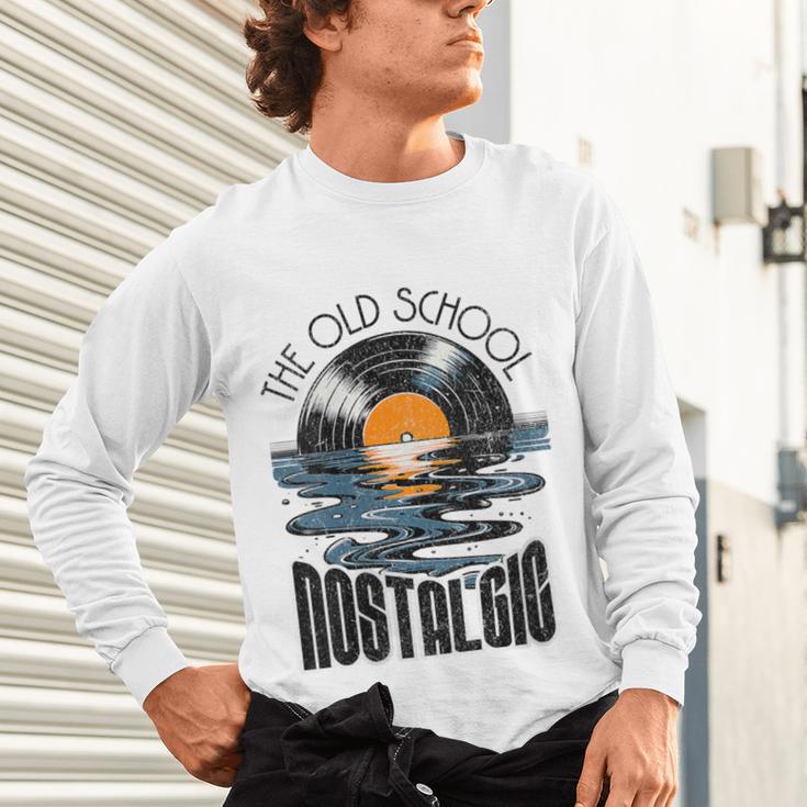 Music Old School Nostalgia Record Unisex Long Sleeve T-Shirt