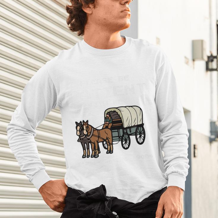 Please Be Patient I'm From The 1900s Amish Wagon & Vintage Premium Unisex Long Sleeve T-Shirt Please Be Patient I'm From The 1900s Amish Wagon & Vintage Premium Unisex Long Sleeve T-Shirt