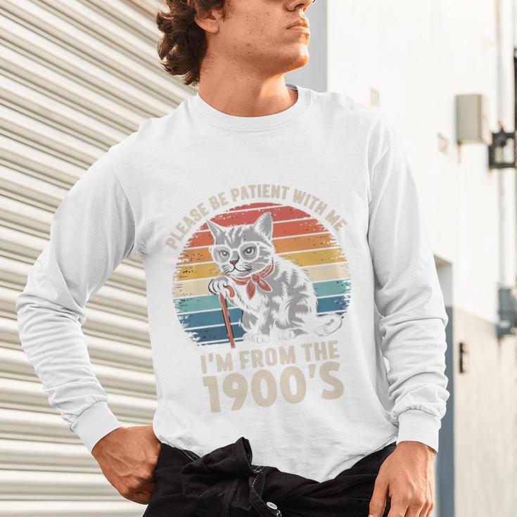 Please Be Patient With Me I'm From The 1900s Cat Premium Unisex Long Sleeve T-Shirt Please Be Patient With Me I'm From The 1900s Cat Premium Unisex Long Sleeve T-Shirt