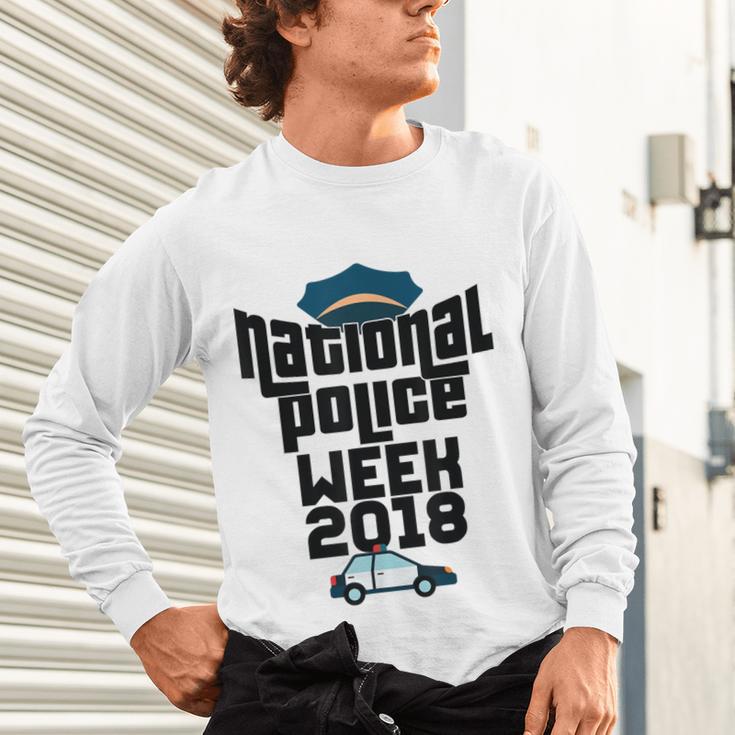 Police Officer National Week T-Shirt Graduation 2018 Unisex Long Sleeve T-Shirt