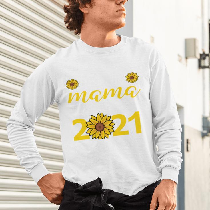 Proud Mama Of a 2021 Graduate Senior Mom 2021 Graduation Unisex Long Sleeve T-Shirt