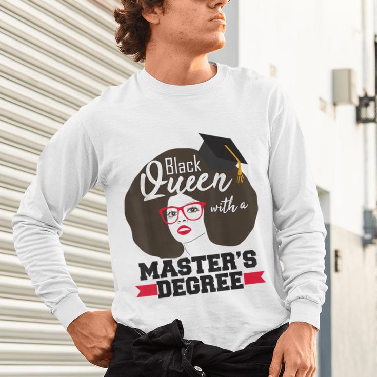 Queen Masters Degree Graduation Social Work MSW MPH Unisex Long Sleeve T-Shirt