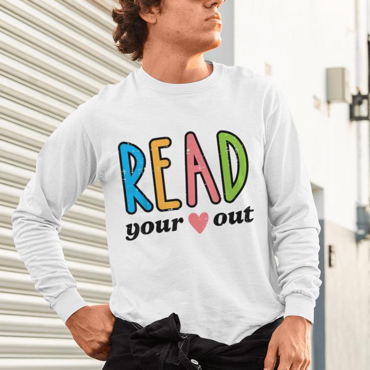 Read Your Heart Read Reading Librarian Book Across America Unisex Long Sleeve T-Shirt Read Your Heart Read Reading Librarian Book Across America Unisex Long Sleeve T-Shirt