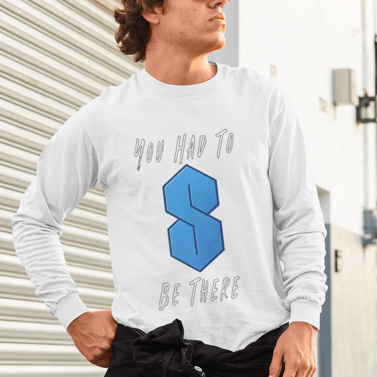 You Had To Be There S Nostalgia Premium Tri-Blend Unisex Long Sleeve T-Shirt