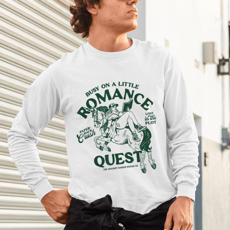 Romance Novel Smut Book Lover Bookish Bibliophile Unisex Long Sleeve T-Shirt