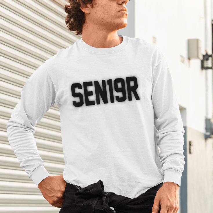 SEN19R Senior 2019 High School Graduation Party T-Shirt Unisex Long Sleeve T-Shirt