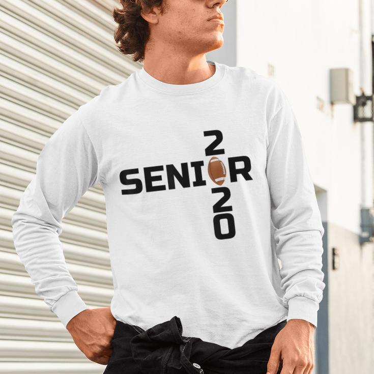 Senior 2020 Football Graduation Shirt Unisex Long Sleeve T-Shirt