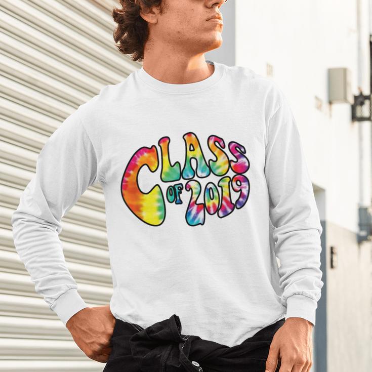 Senior Class Of 2019 Boho Tie Dye Graduation Unisex Long Sleeve T-Shirt