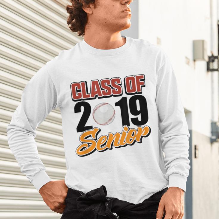 Senior Class Of 2019 Tshirt Graduation School Baseball Unisex Long Sleeve T-Shirt