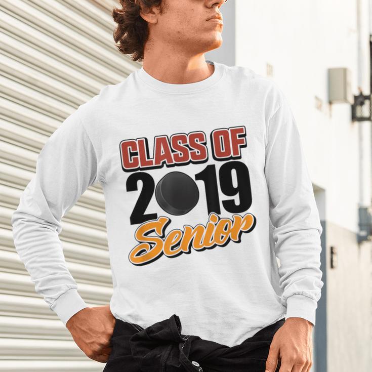 Senior Class Of 2019 Tshirt Graduation Students Hockey Unisex Long Sleeve T-Shirt