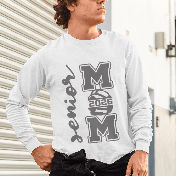 Senior Mom 2026 Wrestling Athlete Proud Parent Graduation Unisex Long Sleeve T-Shirt