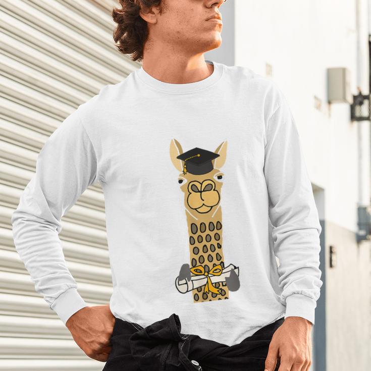 SmileteesGrad Llama Graduation T-Shirt Unisex Long Sleeve T-Shirt