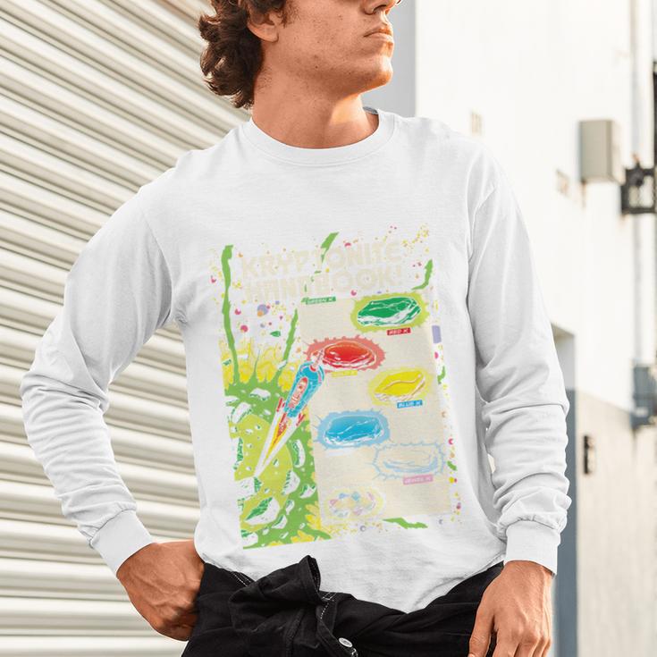 Superman Kryptonite Handbook Premium Tri-Blend Unisex Long Sleeve T-Shirt Superman Kryptonite Handbook Premium Tri-Blend Unisex Long Sleeve T-Shirt