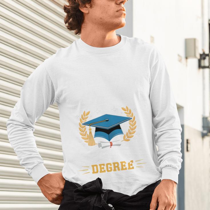 I Survived My Dad's History Degree Graduation Unisex Long Sleeve T-Shirt