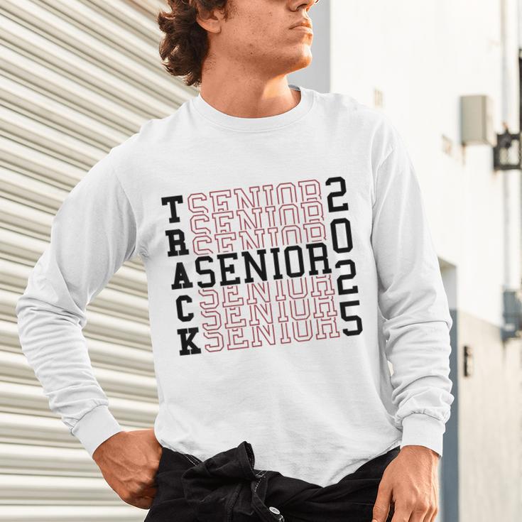 Track Senior Night Track Senior 2025 Graduation 60 Unisex Long Sleeve T-Shirt