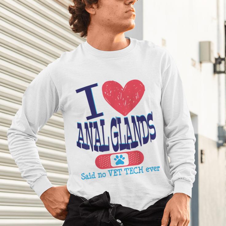 Vet Tech I Love Veterinary Technician Graduation Unisex Long Sleeve T-Shirt