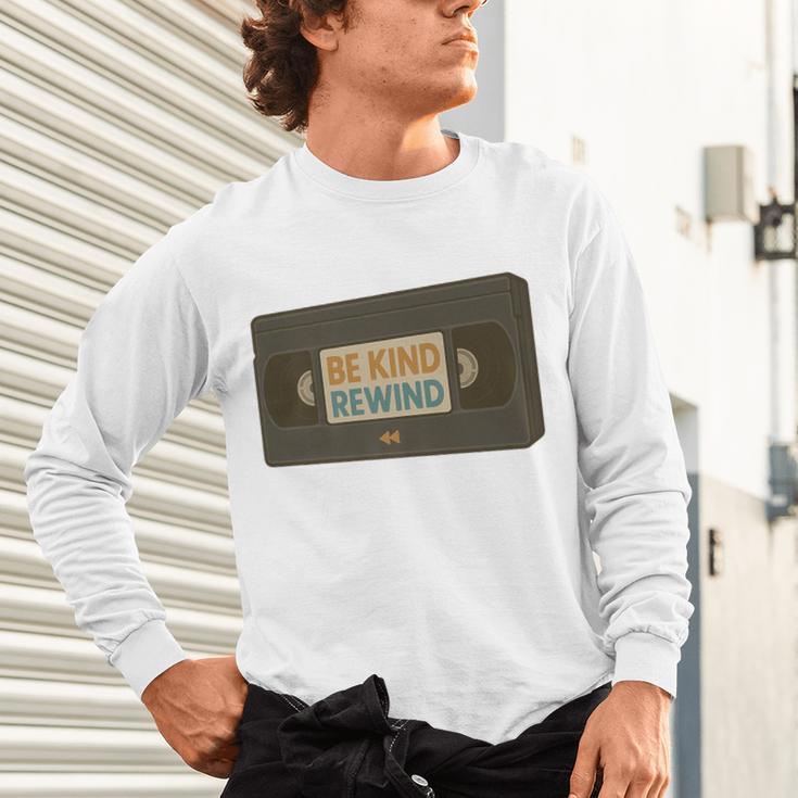 Vintage VHS Tape Humor Retro Nostalgia Graphic Premium Unisex Long Sleeve T-Shirt
