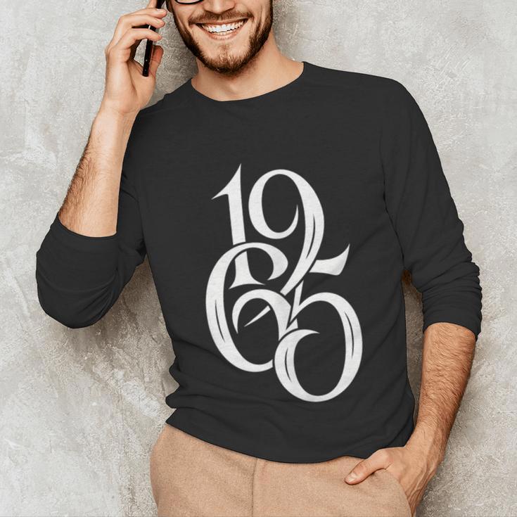 1965 Vintage Retro Birthday Year Nostalgia Unisex Long Sleeve T-Shirt