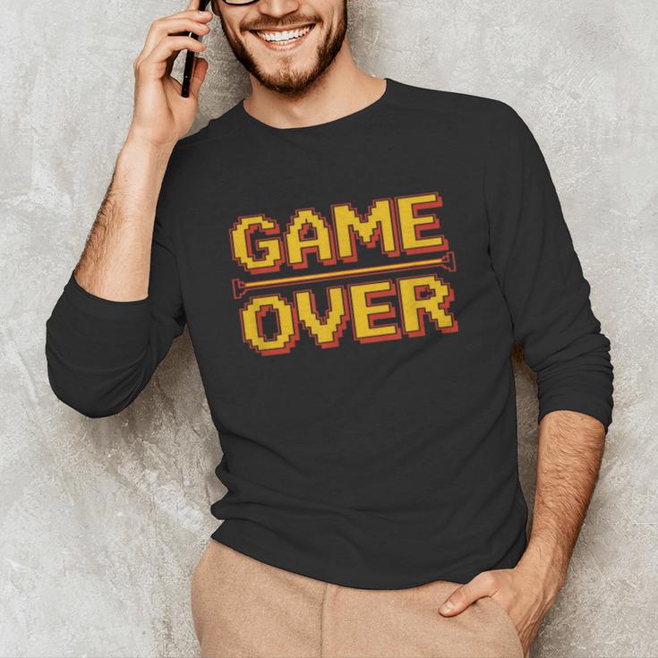 1980s Nostalgia Arcade Gamer Retro Video Game Novelty Unisex Long Sleeve T-Shirt