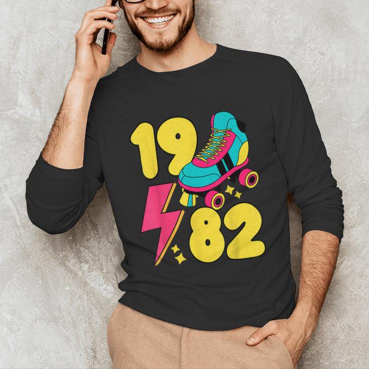 1982 Retro Raised In The 80s Old School Nostalgia Vibes Unisex Long Sleeve T-Shirt