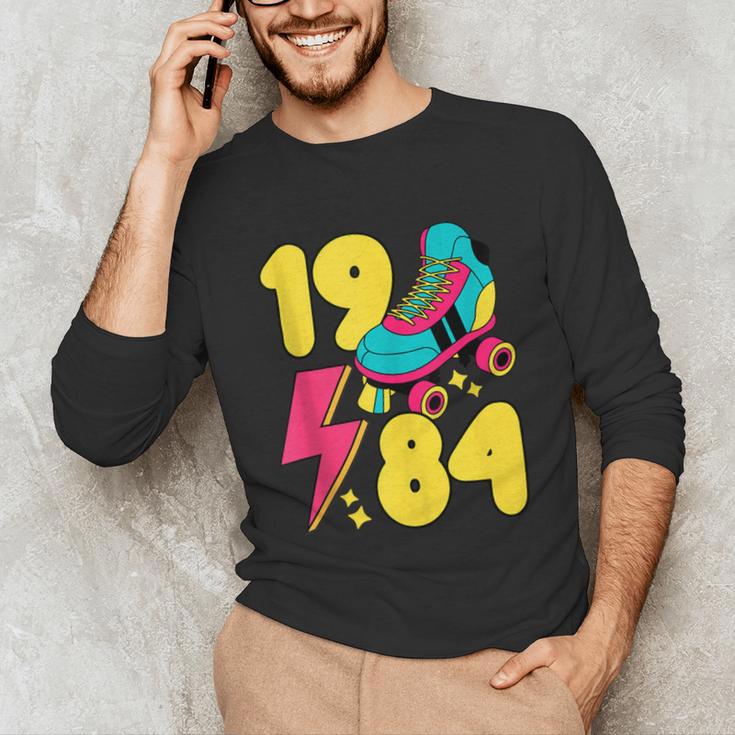 1984 Retro Raised In The 80s Old School Nostalgia Vibes Unisex Long Sleeve T-Shirt 1984 Retro Raised In The 80s Old School Nostalgia Vibes Unisex Long Sleeve T-Shirt