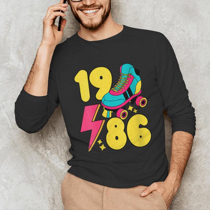 1986 Retro Raised In The 80s Old School Nostalgia Vibes Unisex Long Sleeve T-Shirt