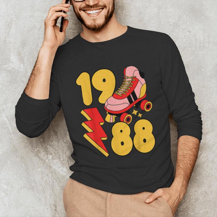 1988 Retro Roller Skate Vintage 80s Nostalgia Collector Unisex Long Sleeve T-Shirt 1988 Retro Roller Skate Vintage 80s Nostalgia Collector Unisex Long Sleeve T-Shirt