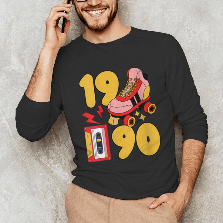 1990 Retro Raised On 90s Music Old School Nostalgia Punk Unisex Long Sleeve T-Shirt 1990 Retro Raised On 90s Music Old School Nostalgia Punk Unisex Long Sleeve T-Shirt
