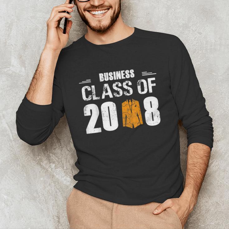 2018 Business Graduation Shirt Business Major Unisex Long Sleeve T-Shirt