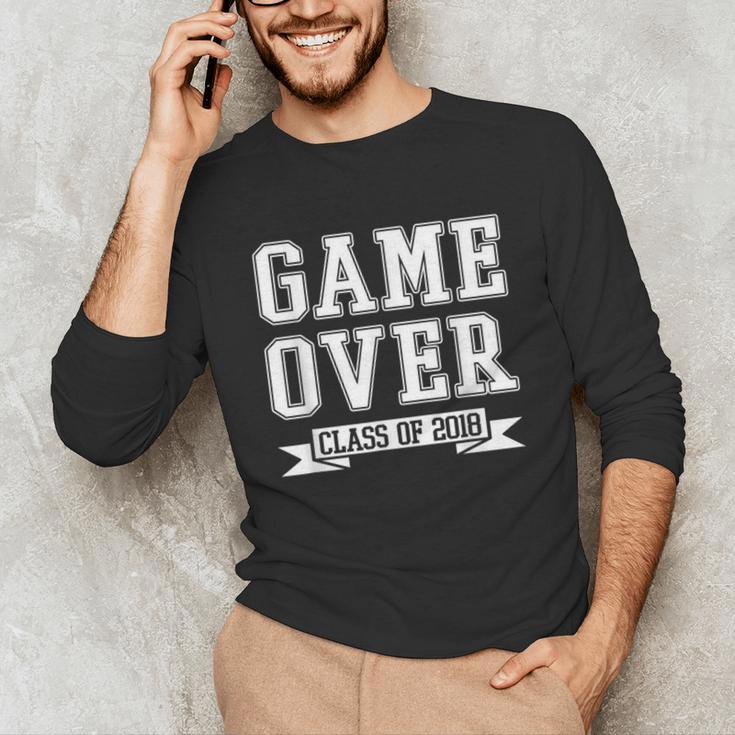 2018 Game Over College High School Graduation Senior Shirt Unisex Long Sleeve T-Shirt