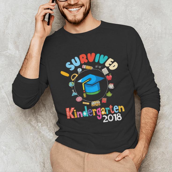 2018 Kindergarten Graduation Graduate Boys Girls Shirt Unisex Long Sleeve T-Shirt