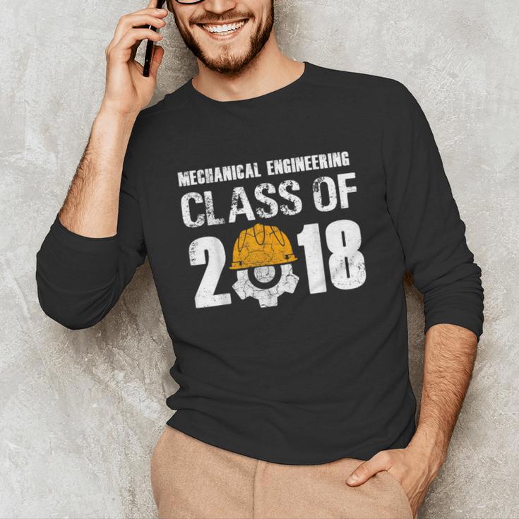 2018 Mechanical Engineering Graduation Shirt Mechanic Unisex Long Sleeve T-Shirt