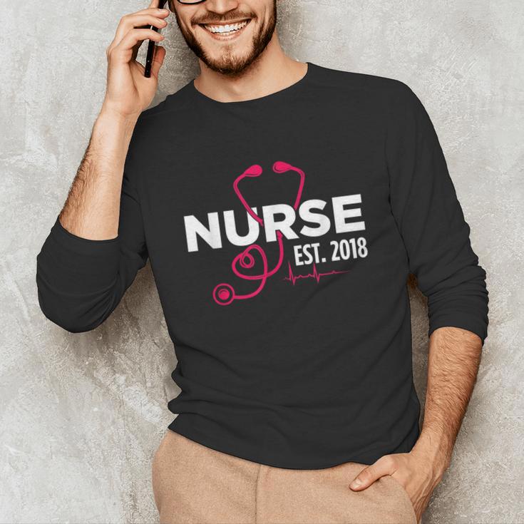 2018 Nursing School Graduation New Nurse Shirt Unisex Long Sleeve T-Shirt
