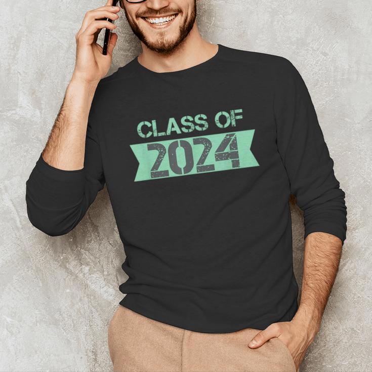 2024 Senior Class Graduation Shirt Graduate Unisex Long Sleeve T-Shirt